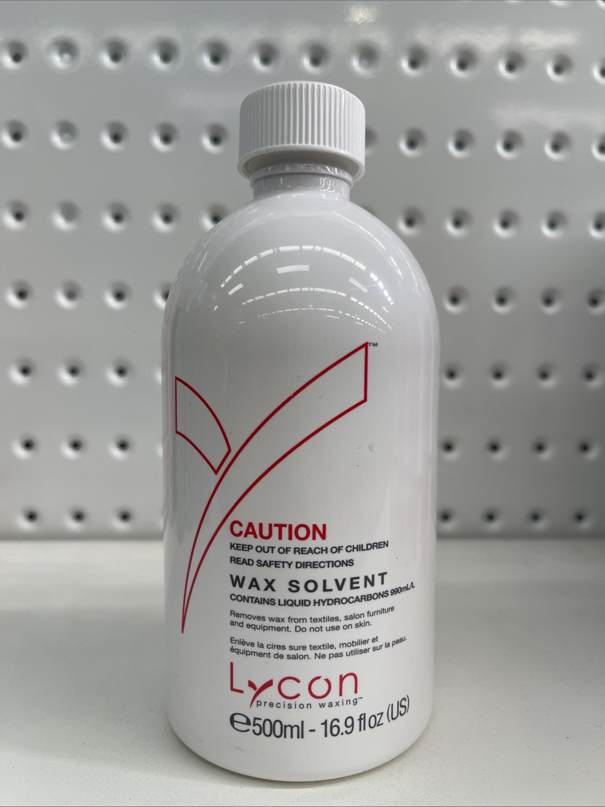 Lycon Wax Solvent Cleans Equipment Beauty Waxing Hair Removal 500ml